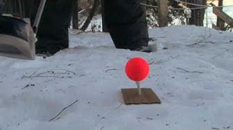 'Video thumbnail for Lake Winnisquam Ice Golf Championship'