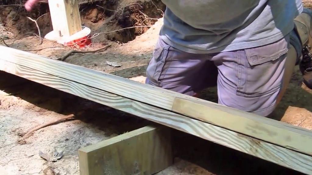 'Video thumbnail for DIY Shed AsktheBuilder How to Make a Wood Floor Beam'
