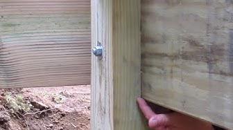 'Video thumbnail for DIY Shed AsktheBuilder How to Notch a Post'
