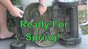 'Video thumbnail for How To || Sharpen Lawn Mower Blades'