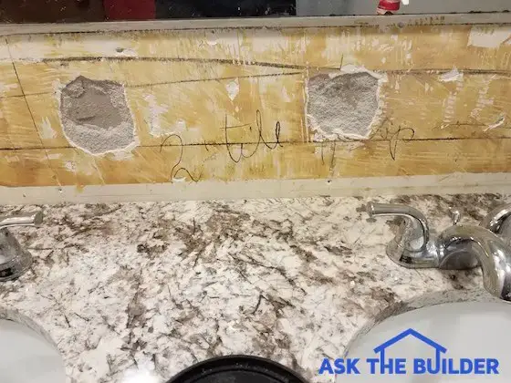 Repair Wall After Removing Ceramic Tile