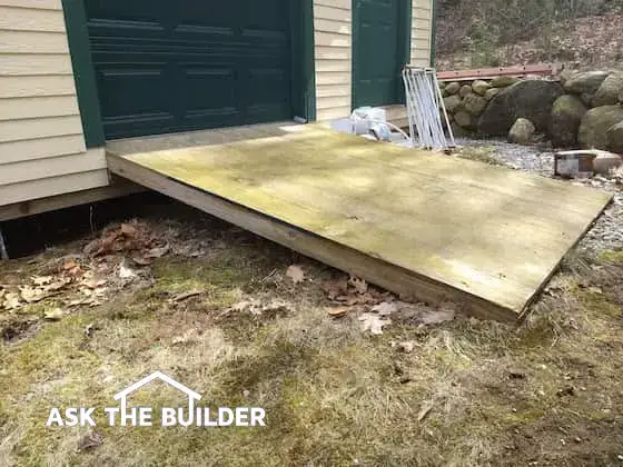 A Shed Ramp is Easy to Build | AsktheBuilder.com