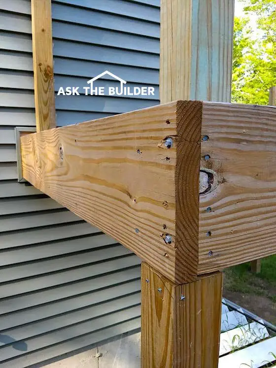 Deck Beam To Post Connector