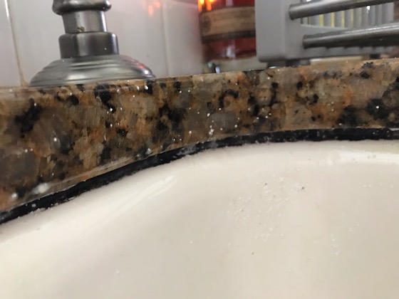 sealant around kitchen sink