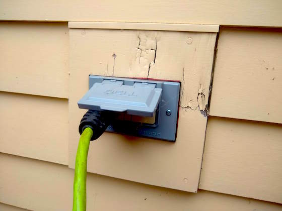 flash siding block