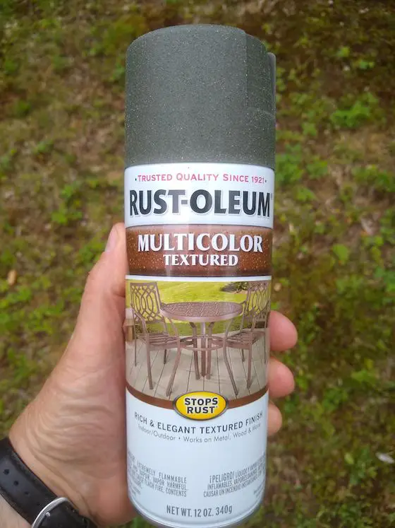 rustoleum multicolor textured spray paint