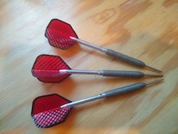 tungsten darts