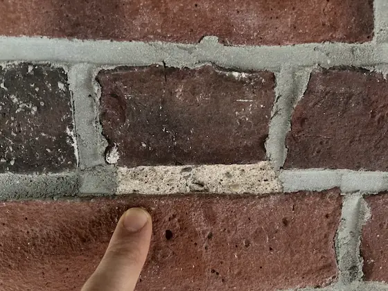 brick mortar doesn't match