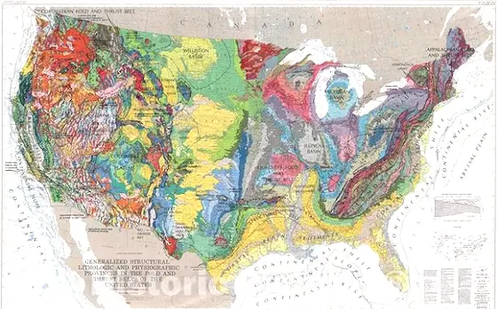 geologic map of usa